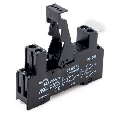 Elesta SRD-SGR2 DIN Rail Socket for Relay Series SGR282ZK +Variants 1 & 2)